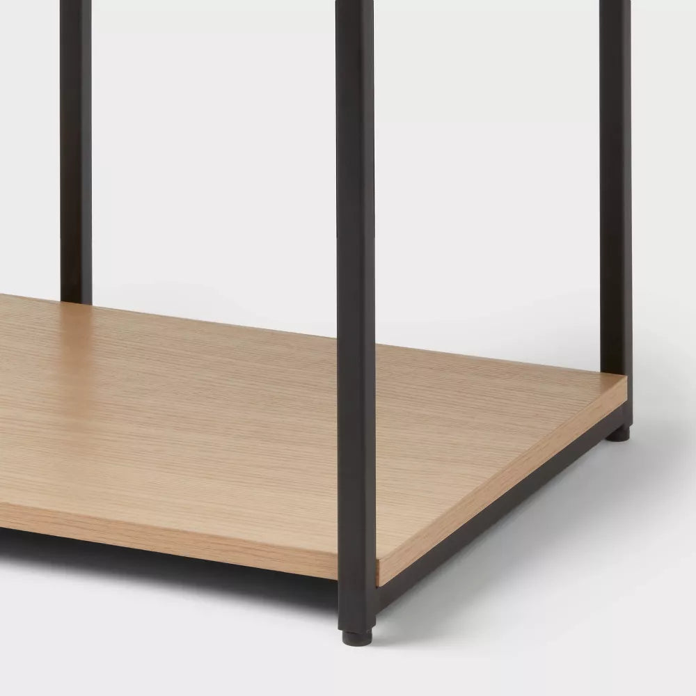 Raft modular de depozitare cu 4 niveluri, cadru de oțel vopsit pulbere